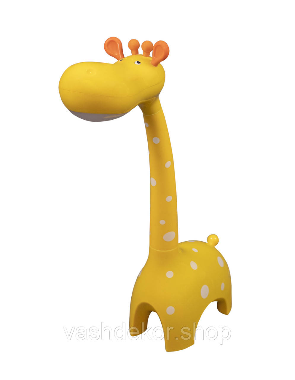 Дитяча настільна лампа жираф 6Вт 3000-6000К зі змінними режимами освітлення 15х40 см жовтий
