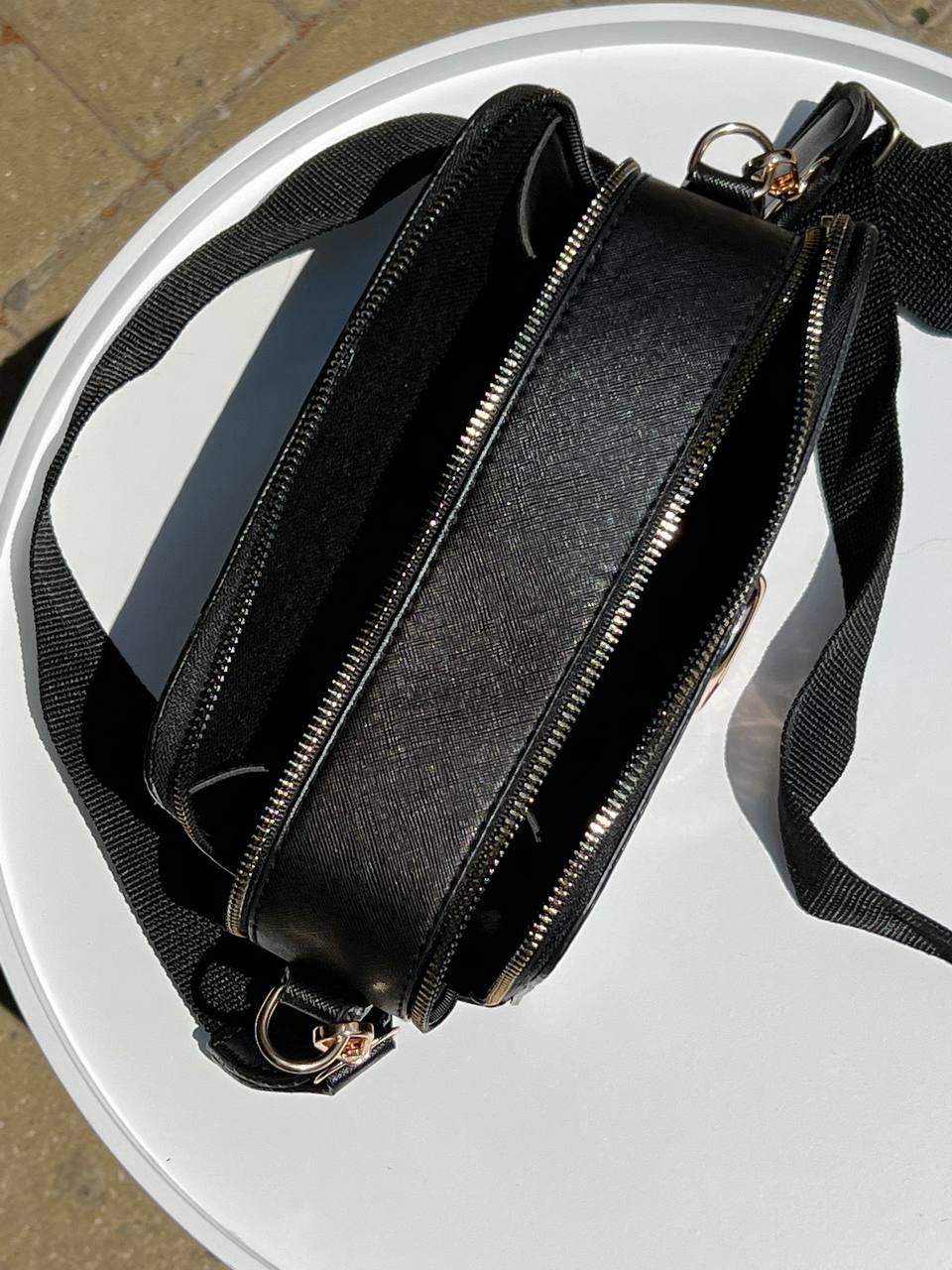 Женская сумка черного цвета - фото 7 - id-p1652660096