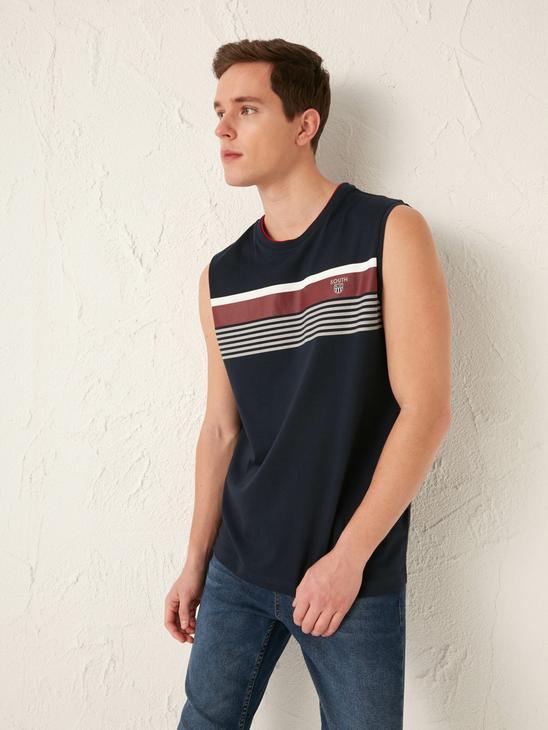 Синя чоловіча майка LC Waikiki/ЛС Вайкі South Blue