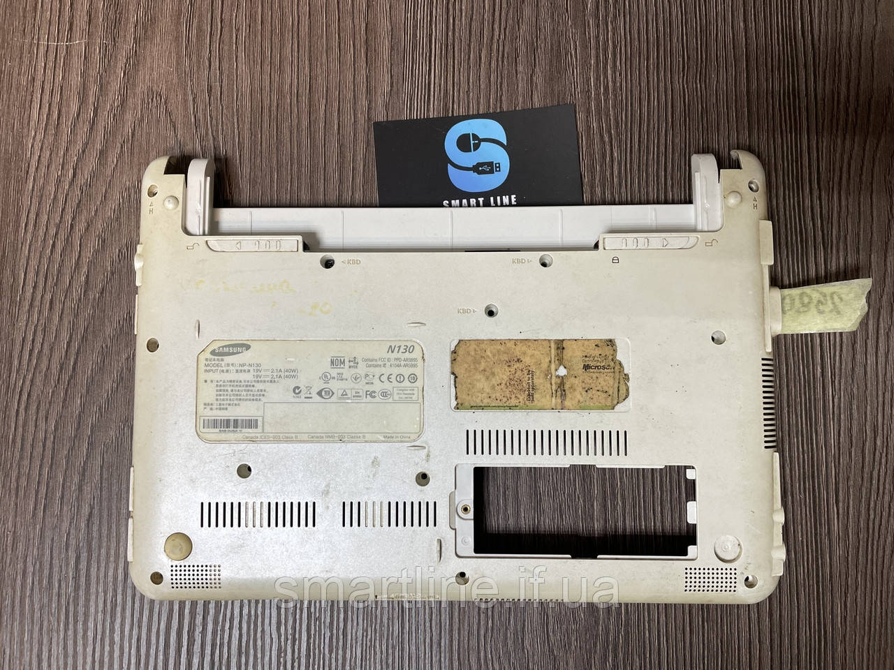 Нижня частина корпусу ноутбука SAMSUNG N130