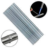 Припій з флюсом для пайки алюмінію, 50см 2м пруток, 50 шт, фото 4