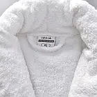 Білий махровий халат шаль XL, 400 гр/м2 готельний, фото 4