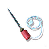 Тэн для алюминиевой батареи 1 дюйм 1000 Вт ліва с регулятором и защитным колпаком, фото 2