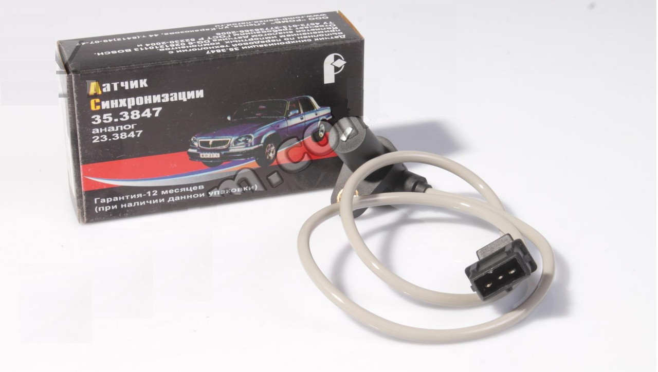 Датчик синхронізації коленвала Газель, Волга двигун УАЗ.406,405,409 (виробництво Пенза, РОМБ), фото 1