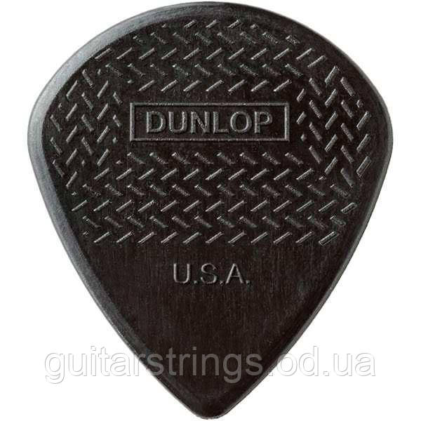 Медиатор Dunlop 471R3S Jazz III Nylon Max Grip 1.38 mm Black Stiffo - фото 2 - id-p1652685812