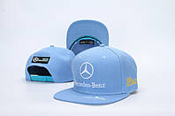 Кепка Snapback Mercedes-Benz Мерседес Голубая