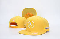 Кепка Snapback Mercedes-Benz Мерседес Желтая