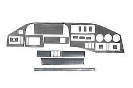 Накладки на панель Карбон для Mercedes Sprinter W901/902/903/904/905 (1995-2000)