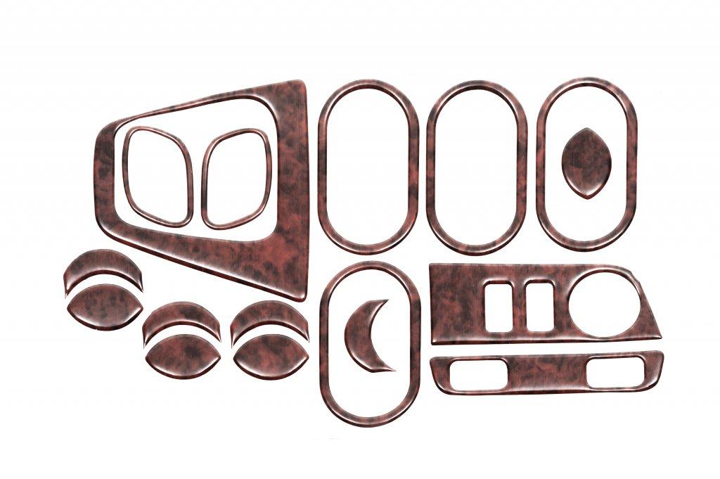 Накладки на панель Дерево для Dacia Lodgy 2012-2022 Пластик, фото 1