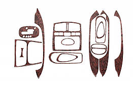 Накладки на панель Дерево для Hyundai Santa Fe 1 2000-2006 Пластик