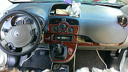 Накладки на панель Дерево Meric для Renault Kangoo 2008-2020 рр. Пластик