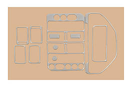 Накладки на панель для Peugeot 106 Meric Пластик