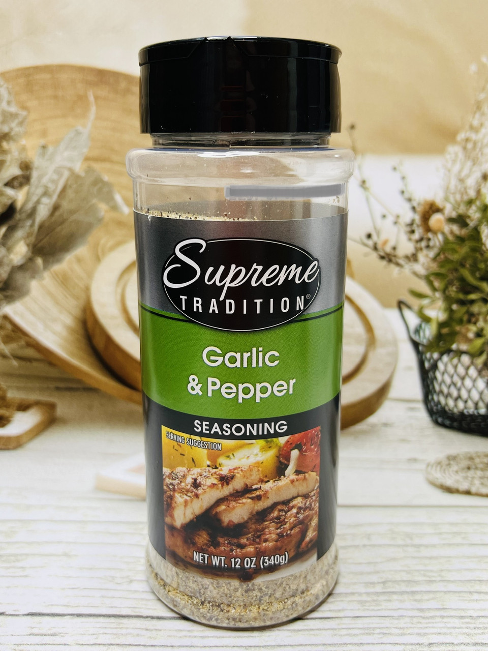 Приправа часник і перець Supreme Garlic and Pepper Seasoning