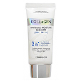 Тональний крем Enough Collagen 3 в 1 Whitening Moisture BB Cream SPF47, фото 2