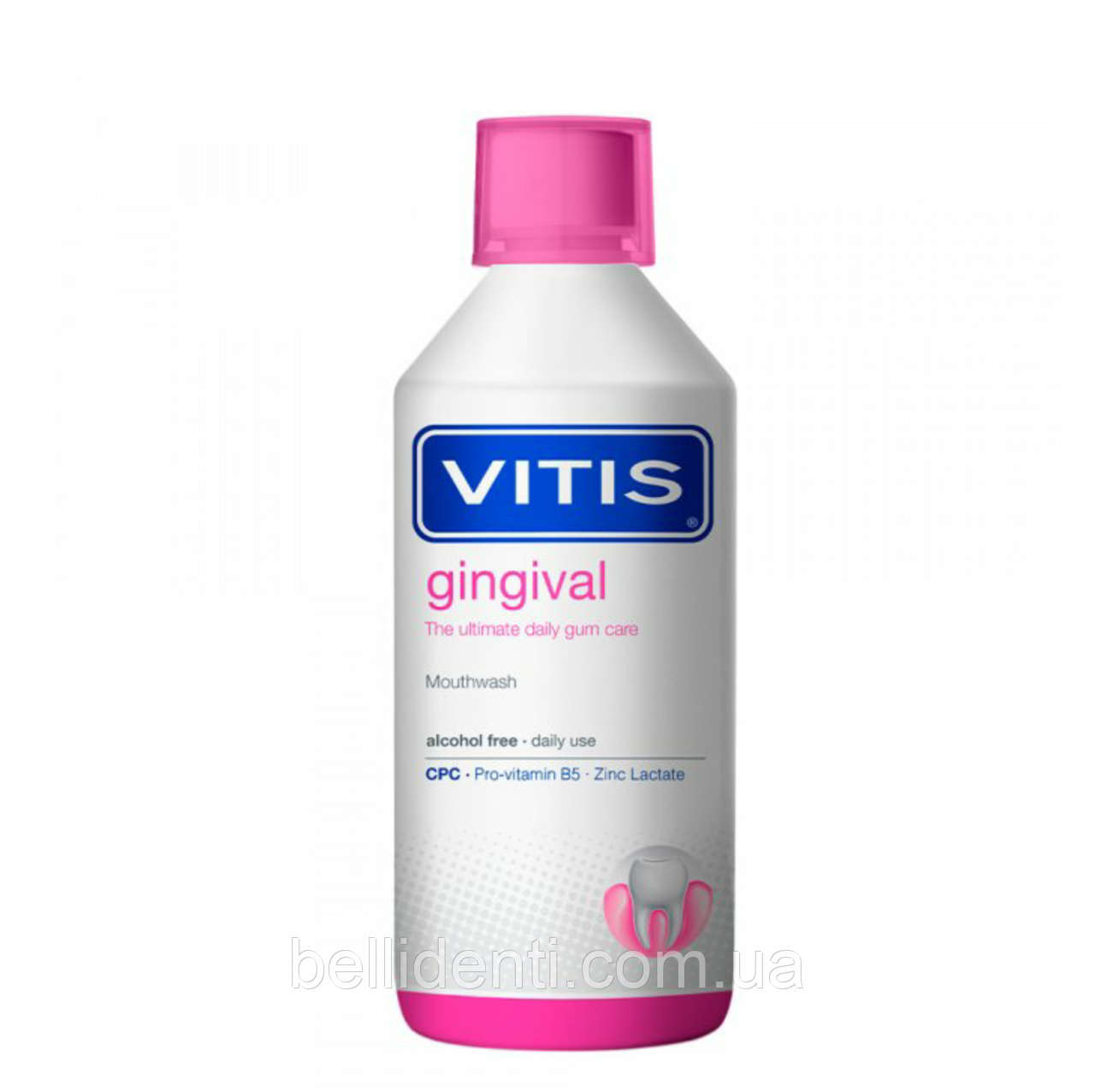 VITIS GINGIVAL ополіскувач для догляду за чутливими яснами, 500 мл