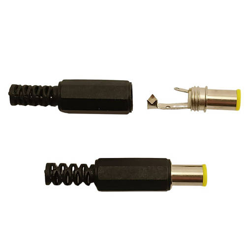 Штекерживлення6.0x4.4x10.0мм,жовтий