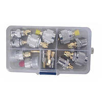 Набор перехідників та адаптерів ALT SMA BNC N 14