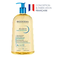 Масло для душа Bioderma Atoderm Shower Oil, 1 литр, Франция.