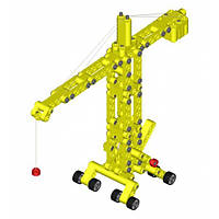 Детский конструктор Kiditec 1217 L-set Showcrane big Yellow 460 деталей (3893) z11-2024