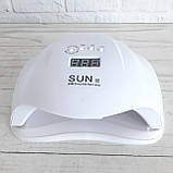 Led LED-лампа для нарощування нігтів Sun X Beauty nail FD-160A 54W сушіння гель-лаку для манікюру, фото 4