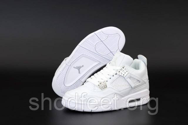 Мужские кроссовки Air Jordan 4 Retro White Мужские кроссовки Air Jordan 4 Retro White