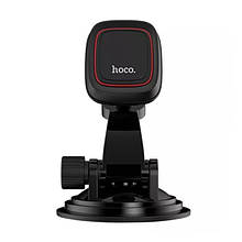 Автотримач магнітний Hoco CA28 Happy Journey з вакуумною присоскою Чорний (1059645638)