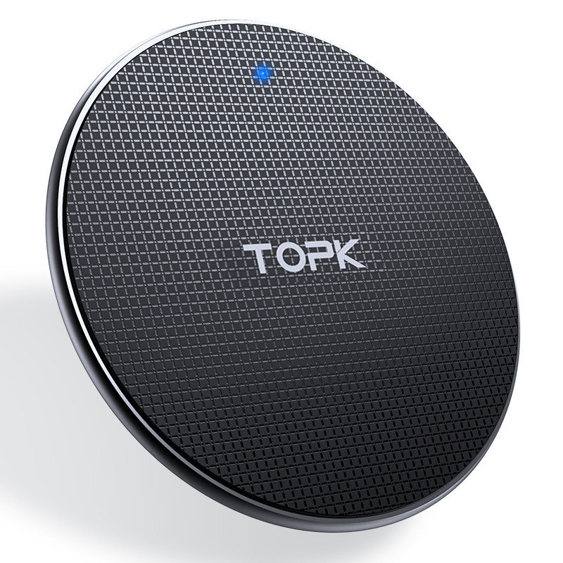 Бездротовий зарядний пристрій Topk Wireless Charger B01W Black (4129546871)