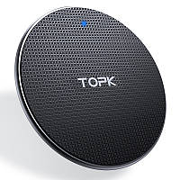 Беспроводное зарядное устройство Topk Wireless Charger B01W Black (4129546871) z12-2024