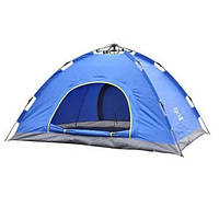 Автоматическая палатка Camp туристическая 4-х Синяя z11-2024