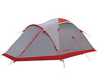 Палатка двухслойная трехместная Tramp Mountain 3 V2 TRT-023 Серый (iz00057) z11-2024