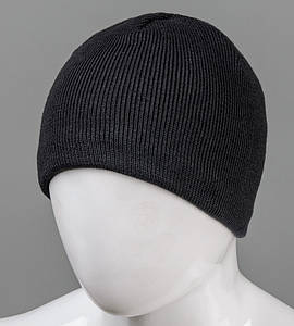 Шапка чоловіча бюджетна на флісі, Чорний