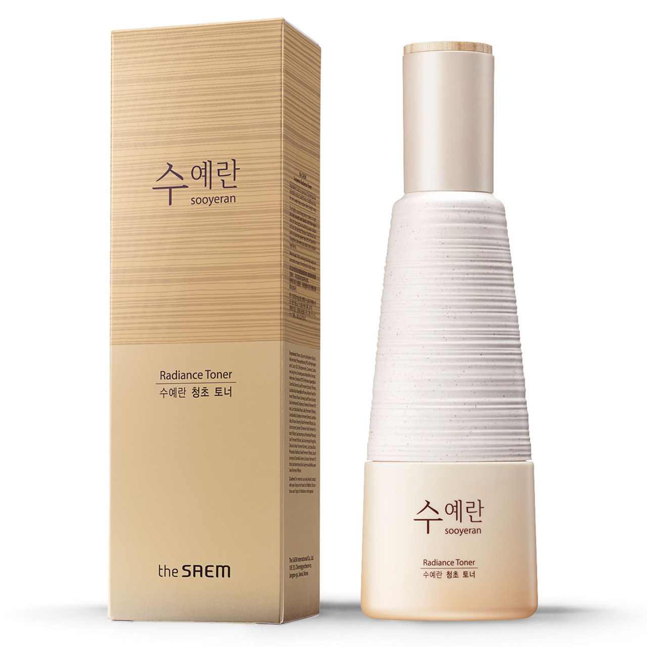 Увлажняющий тонер для яркости кожи лица The Saem Sooyeran Radiance Ton
