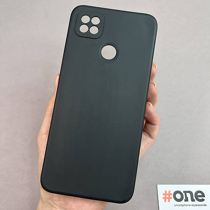 Чохол для Xiaomi Redmi 9C щільний із захистом для камери чохол на телефон сяомі редмі 9с чорний SQA, фото 1