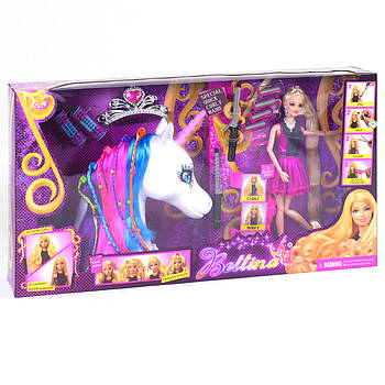 Лялька Bettina (голова для зачісок, аксесуари, в коробці, 5 кісок) 68155