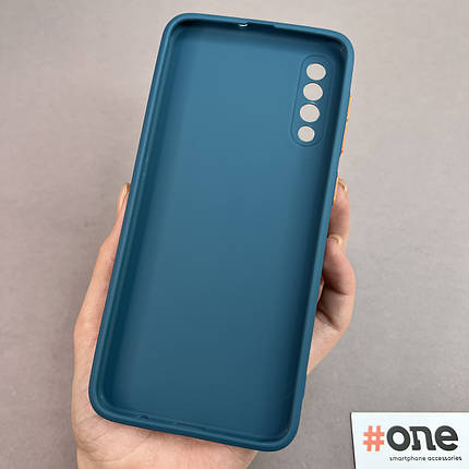 Чохол для Samsung Galaxy A50s щільний із захистом для камери чохол на телефон самсунг а50с зелений SQA, фото 2