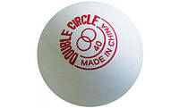 Мячики Double Circle 40mm White (4961) z11-2024