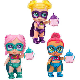 Лялька Super Cute (3 види на вибір, підсвічування, пісня, аксесуари, в коробці) "Супергероїня" 3666-130/1/2/3