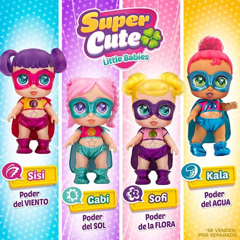 Лялька Super Cute (4 види на вибір, підсвічування, пісня, аксесуари, в коробці) "Супергероїня" 3666-136/7/8/9