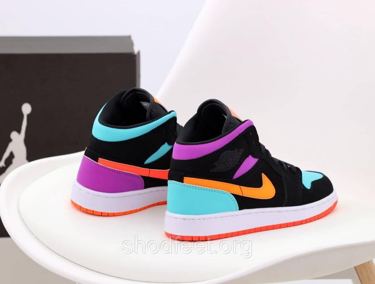 Nike Air Jordan 1 Retro Mid Multicolor ID