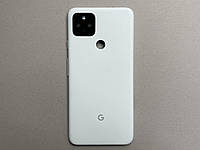 Задняя крышка Pixel 4a 5G Clearly White со стеклом камеры на замену высокое качество белого цвета