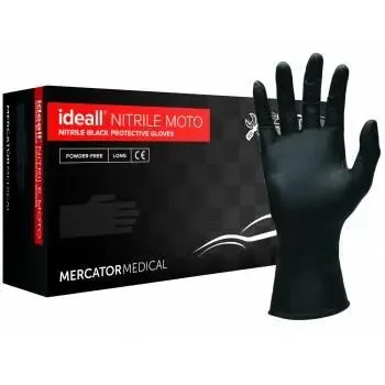 Set 100 Bucati Manusi Ideall Nitrile Moto Nitril 2025