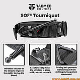Турнікет SOF Tourniquet USA краще за CAT SICH СПАС Дніпро медичний кровоспинний джгут закрутка, фото 3