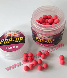 Плавальні бойли Brain Pop-Up F1 10 мм / 20 г Turbo Bubble Gum (Жуйка)
