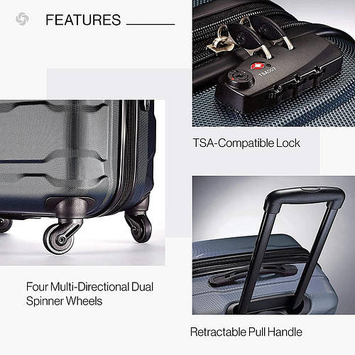 Samsonite dual spinner wheels sale