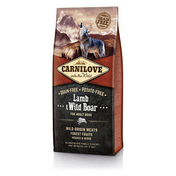 Сухий Корм для Собак Carnilove (Карнілав) Holistic (Холістік) з диким кабаном 12 кг