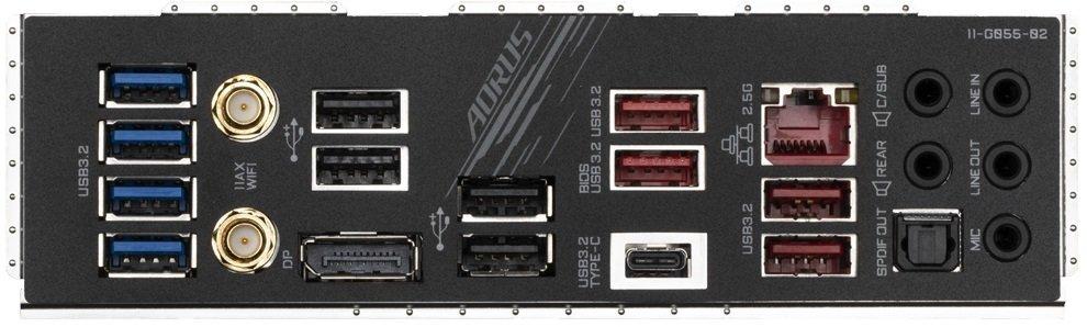 Материнська плата GIGABYTE Z590 AORUS PRO AX s1200