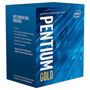 Процесор Intel Pentium GOLD G5600F 3.9GHz LGA1151 BOX (BX80684G5600F)