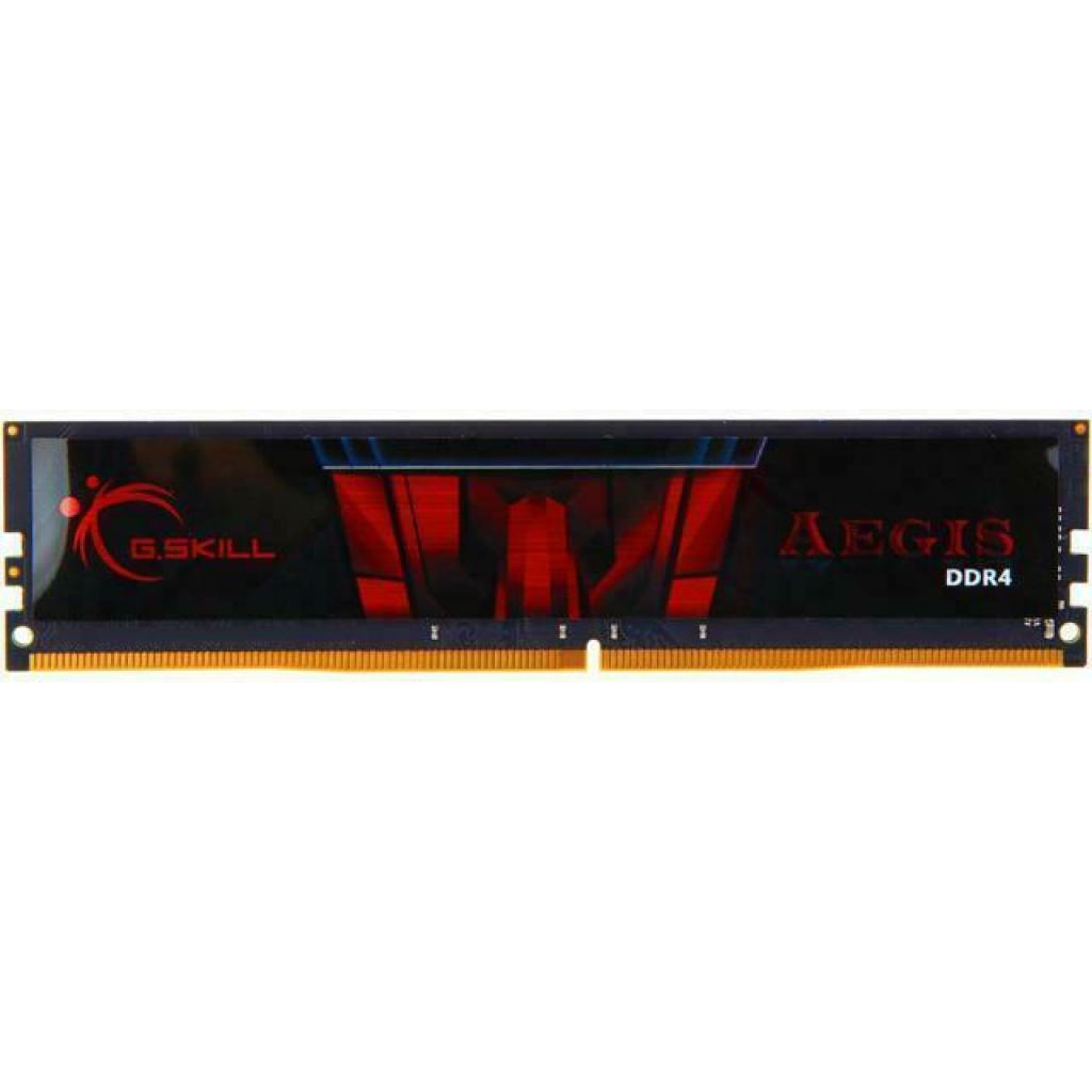 Модуль пам`яті 16GB DDR IV PC4-21300 (2666MHz) G.Skill Aegis (F4-2666C19S-16GIS)