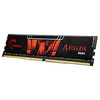 Модуль пам`яті 16GB DDR IV PC4-21300 (2666MHz) G.Skill Aegis (F4-2666C19S-16GIS), фото 3