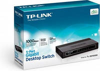 Комутатор TP-LINK TL-SG1005D 5-PORT Gigabit